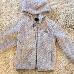 The North Face Cozy Gray Hooded Jacket 4t Toddler Girls